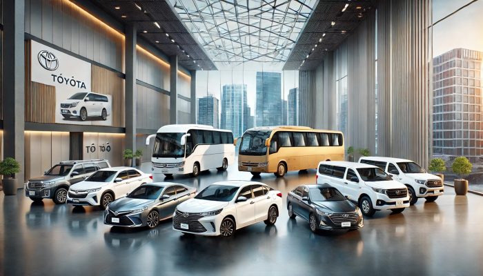 các dòng xe phổ biến cho doanh nghiệp 2025